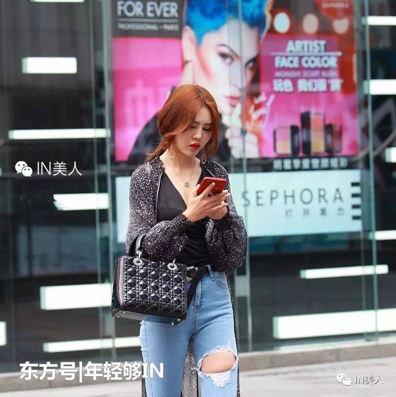 夏天就要穿破洞牛仔裤