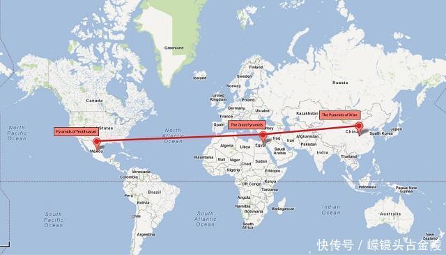 开眼界:古代遗迹之间有不可思议的地球位置排