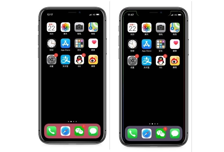 iOS 12免越狱隐藏任务栏壁纸分享,全机型均有