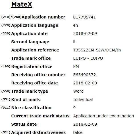向苹果看齐还是自我保护?华为申请Mate X商标