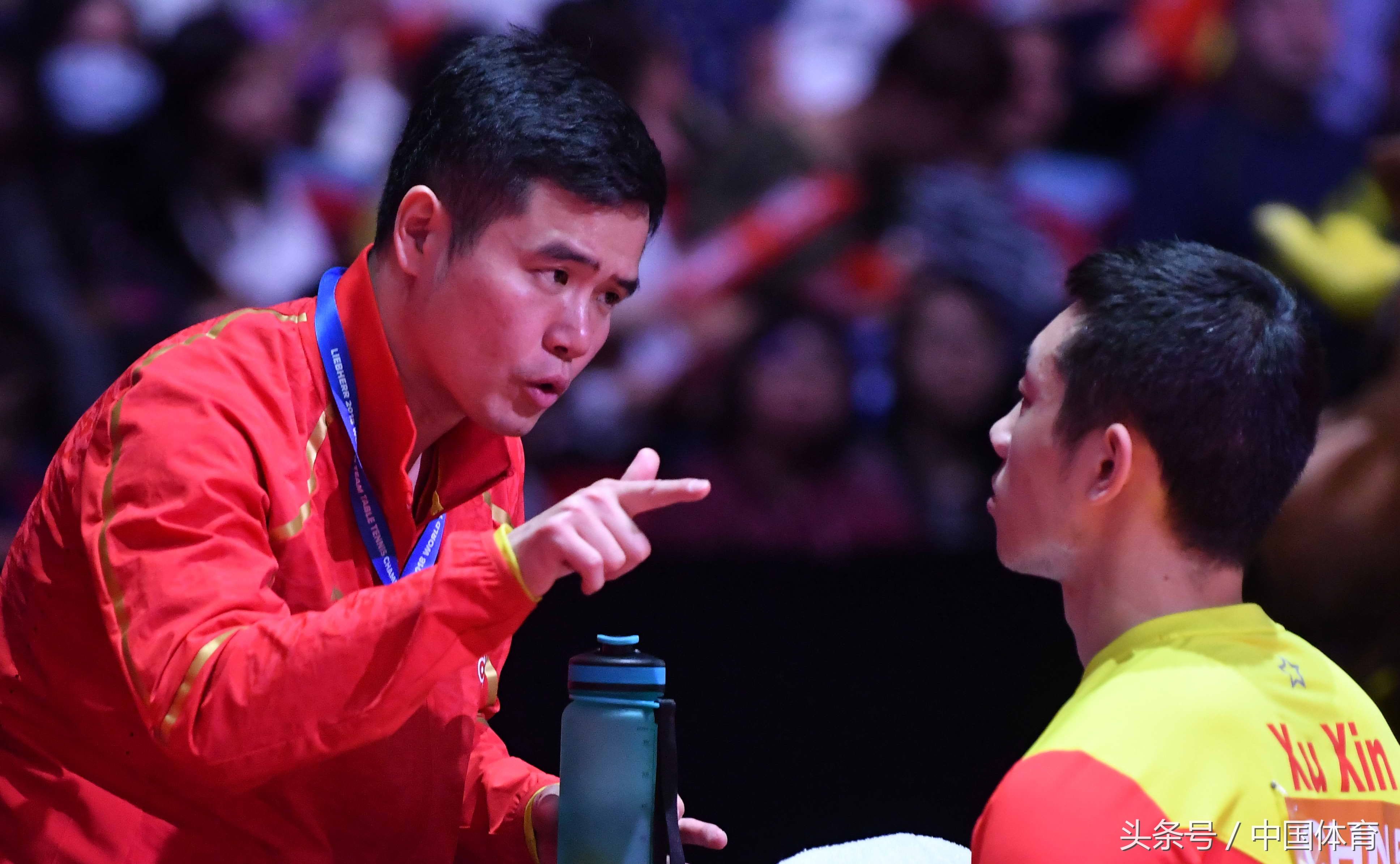 第54届世乒赛团体赛男团半决赛 中国队3比0战