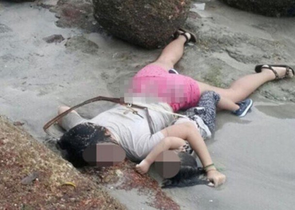 槟城海边现草绳缠尸 华裔母子两尸三命