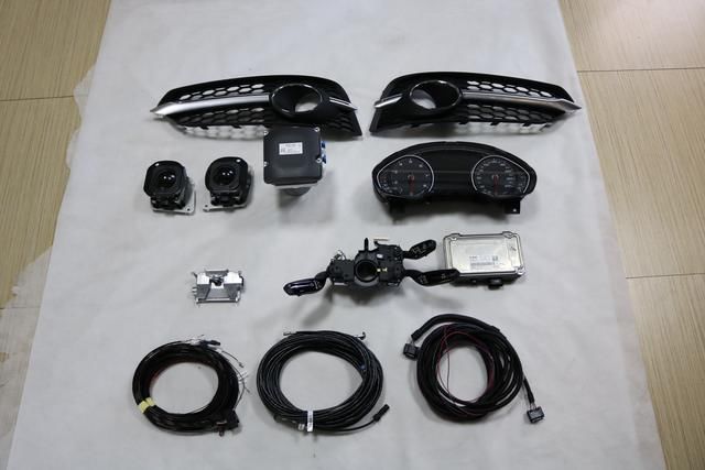 2017款奥迪Q7加装原厂盲点辅助系统原厂夜视