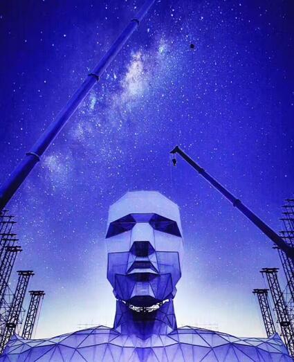 汪峰再登鸟巢上制作幕后曝光 投资超大机器人xman