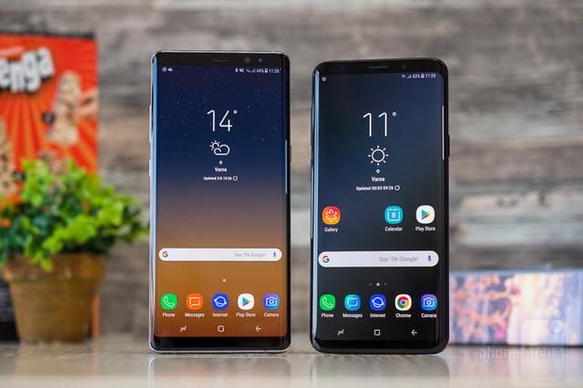 三星galaxy s9 与galaxy note8巅峰对决,告诉你如何抉择?