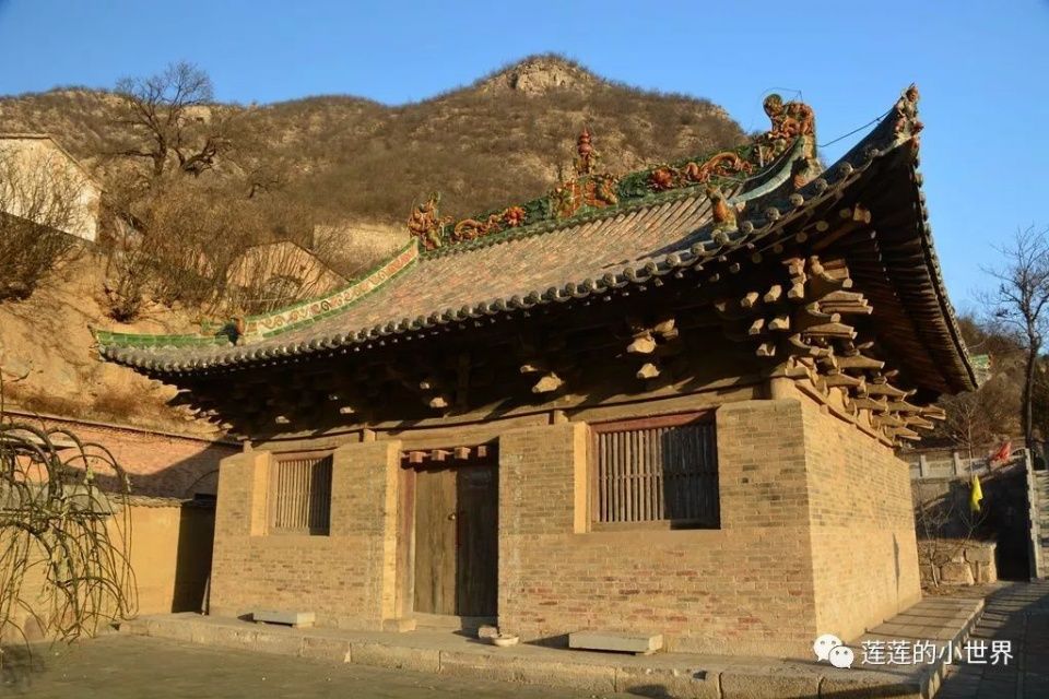 在浊漳河峡谷里,古建筑诉说着时光的轨迹