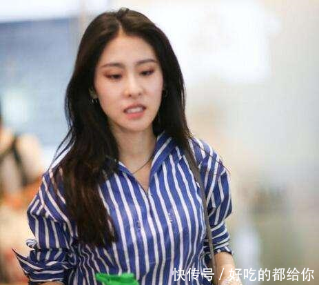 张碧晨现身机场, 鼻子让人无法接受