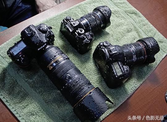 A7RIII、D850、5D4防滴溅能力到底如何?有人
