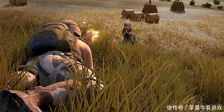 绝地求生:网友吃鸡后录像回放,被另一位玩家的