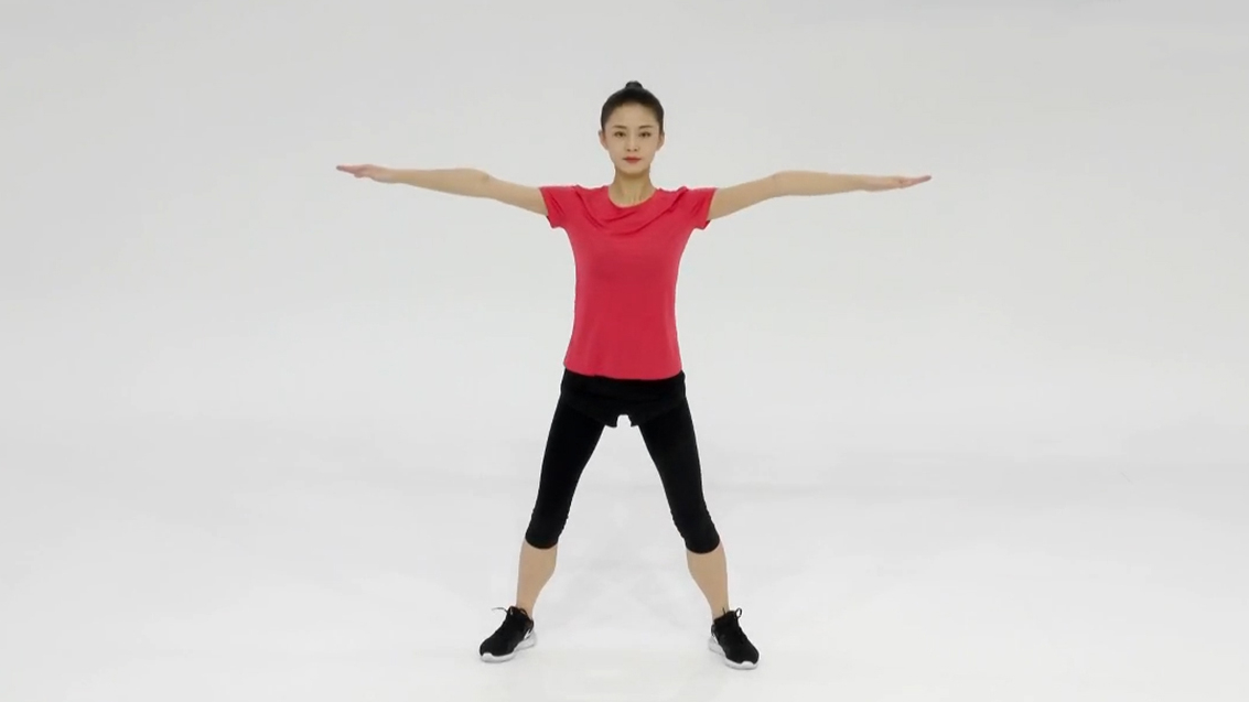 学起来!第九套广播体操分解动作 学起来!第九套广播体操分解动作