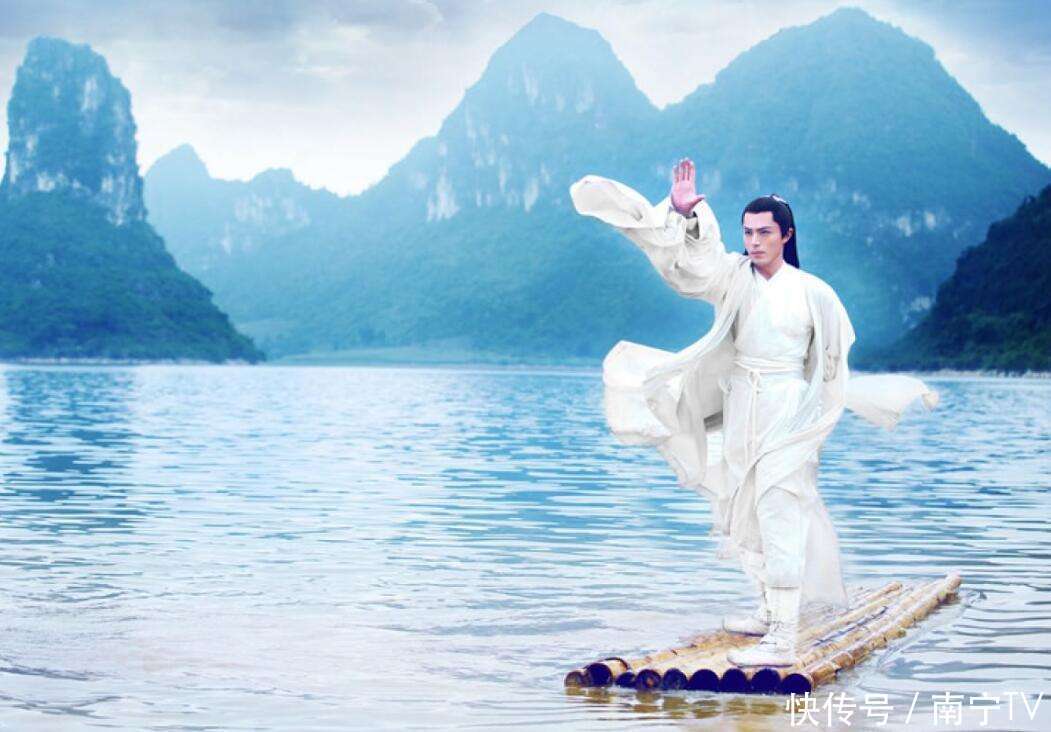 杨幂主演的电视剧《花千骨》在广西外景拍摄地