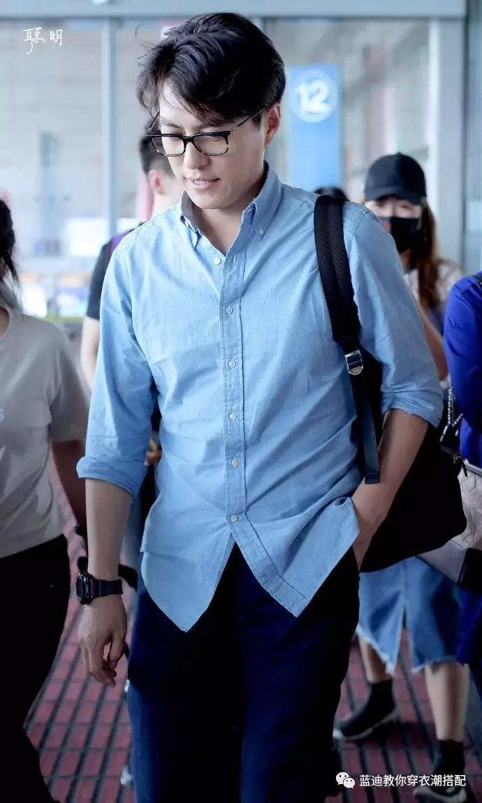 插播男明星|郭俊辰&易烊千玺&靳东机场街拍，时尚街拍抓拍