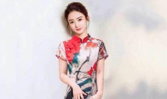 赵丽颖穿旗袍,杨幂穿旗袍,谢娜穿旗袍,谁更吸引