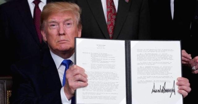 特朗普已批准对约500亿美元中国商品加征关税