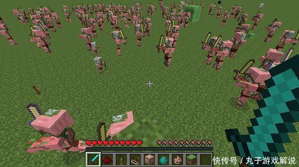 如果我的世界和迷你世界开战,MC只需要输入指