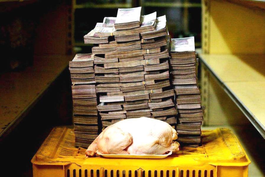 委内瑞拉货币贬值一万倍 千万富翁才能吃起一顿肉 委内瑞拉货币贬值一万倍 千万富翁才能吃起一顿肉