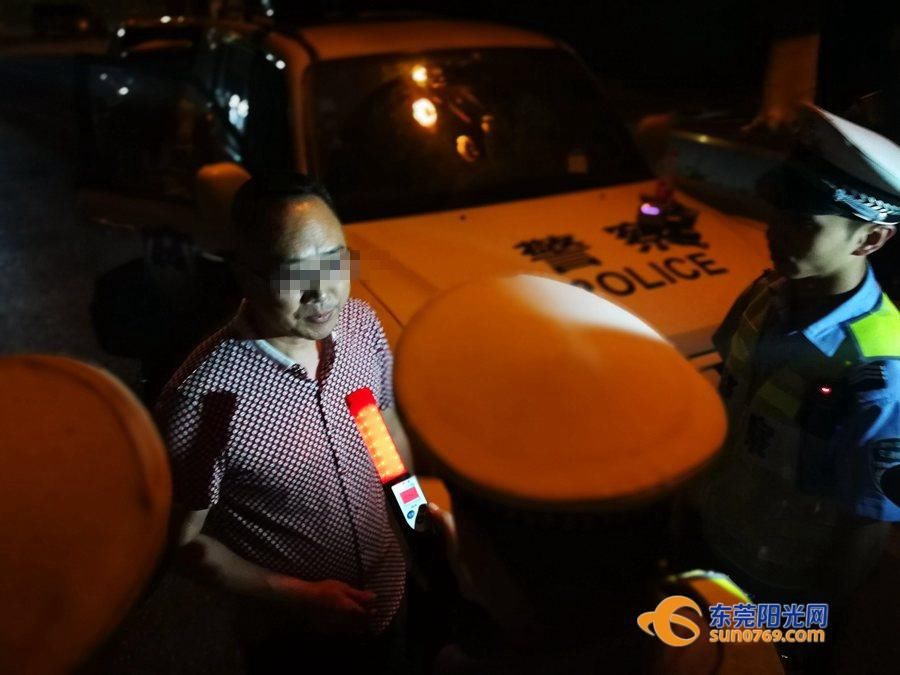 没有喝酒?!东莞一司机跟交警蜀黍死磕说一整晚