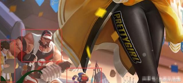 王者荣耀花木兰新皮肤放大20倍后,小乔穿短裙