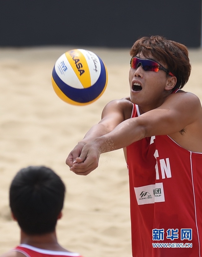 福建身边事:世界沙排巡回赛福州公开赛开赛