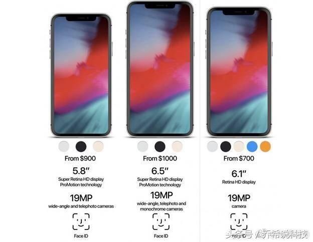 9月份苹果将推出哪些新机?三款iphone了解一