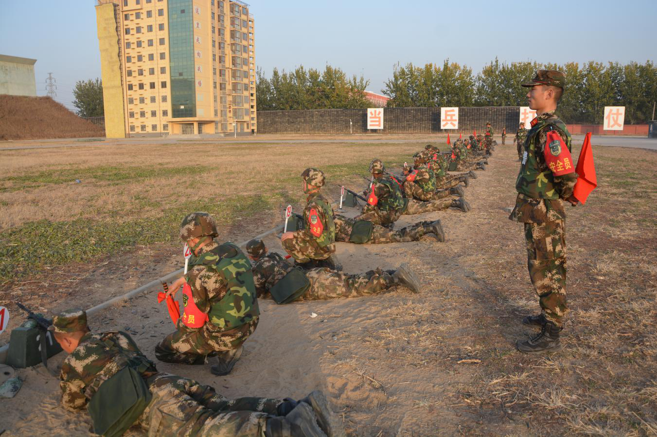 北京新兵训练基地图片