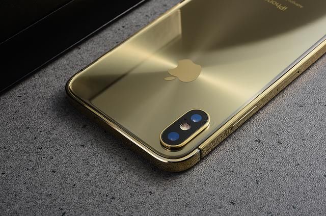 土豪金iphone x开箱上手,这金色简直"亮瞎眼"!