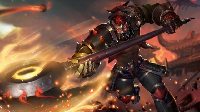 《王者荣耀》狂暴战士典韦,能抗又能打