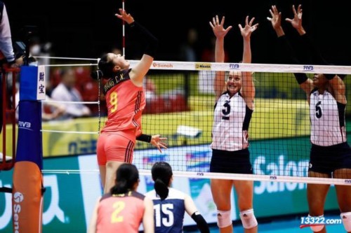 国际排联大冠军杯直播:中国女排VS韩国女排