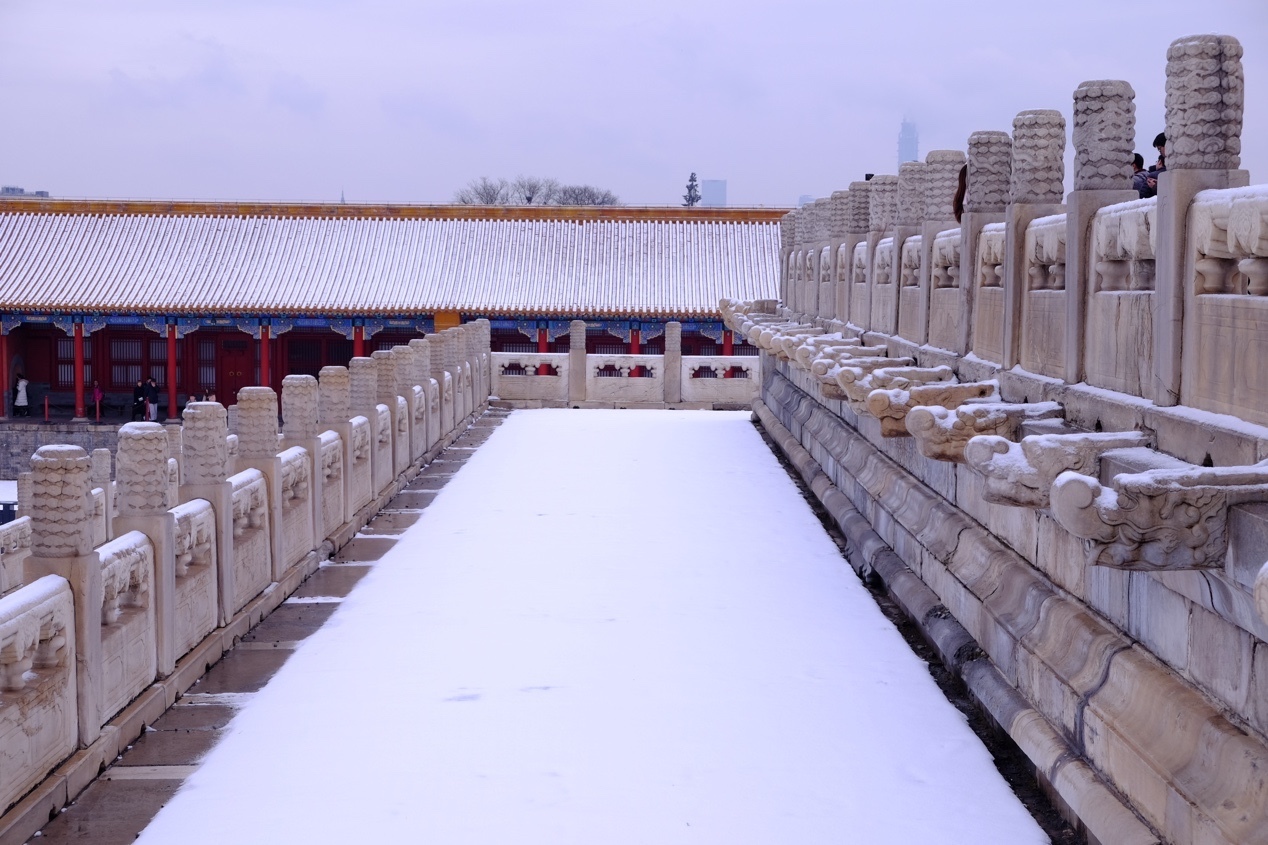 故宫掠影 早春二月带你初雪"梦北平"