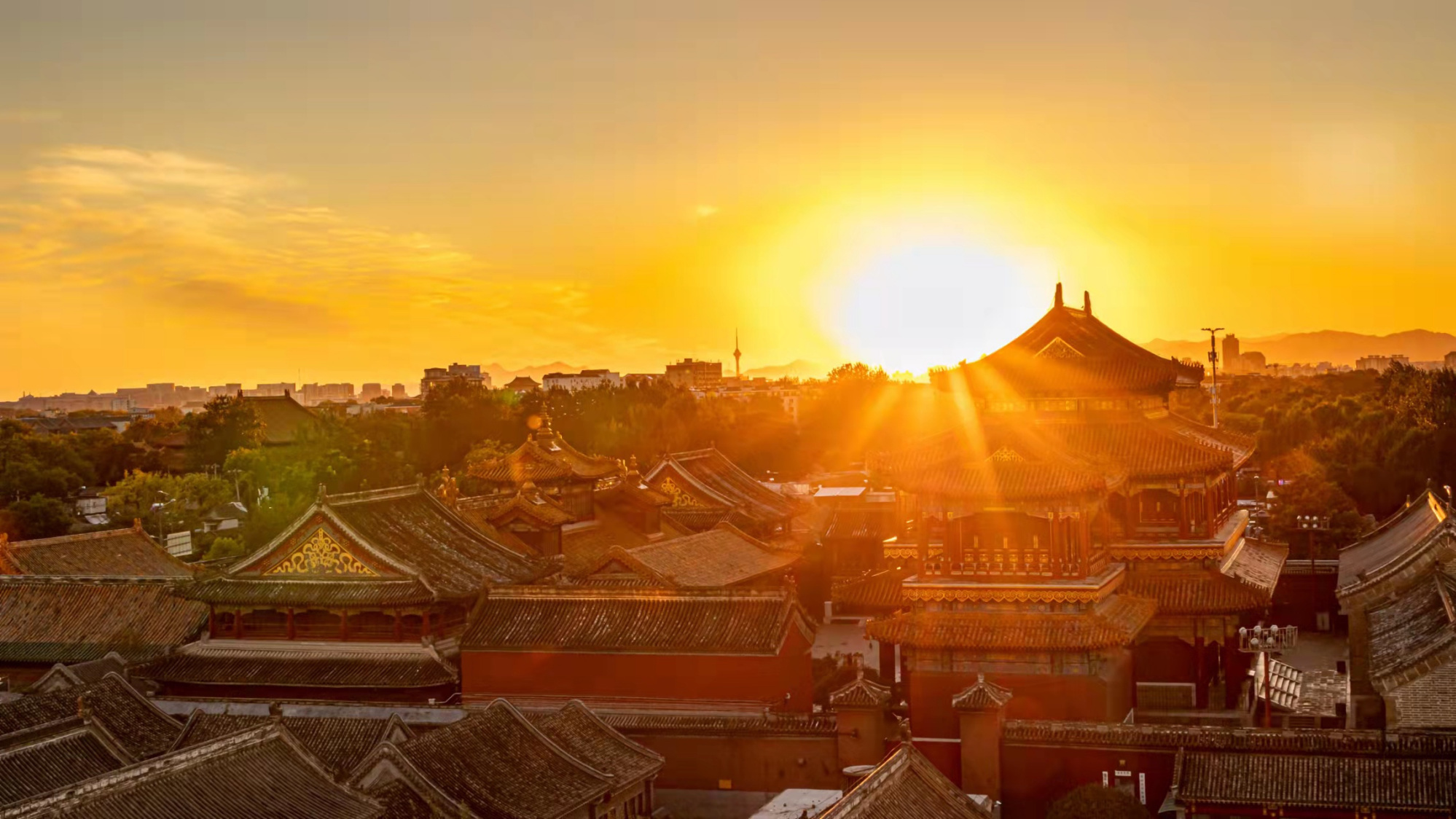 高清美图 | 最有艺术感的雍和宫