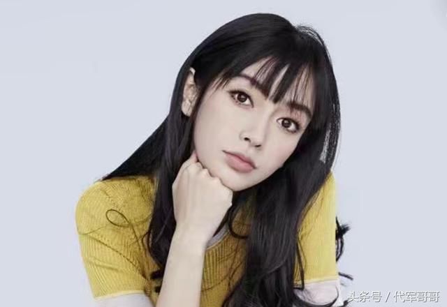 女星空气刘海造型谁最美?杨颖第八,郑爽第二,