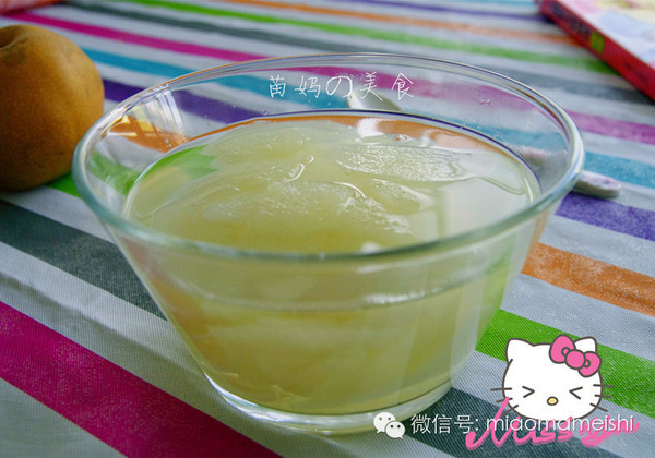 儿童润肺止咳:胡萝卜马蹄雪梨水+白萝卜梨汁