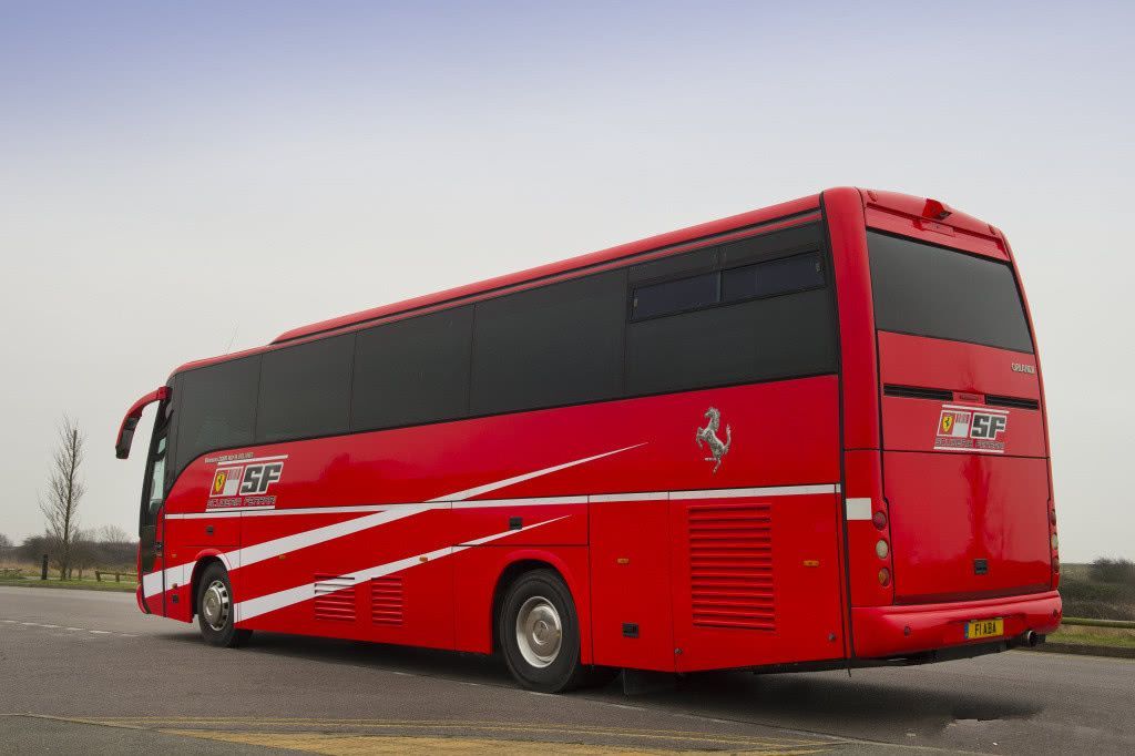 法拉利大巴 全球只此一辆