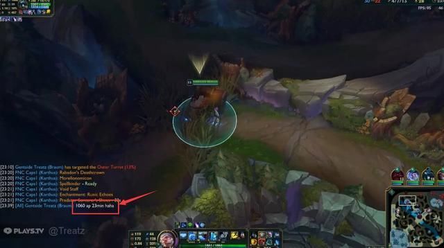 LOL欧洲第一中单惩戒死歌套路,23分钟法强超