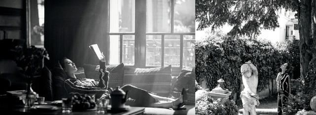 诗这照片才明白,什么叫人比花美,网友:吴奇隆慧