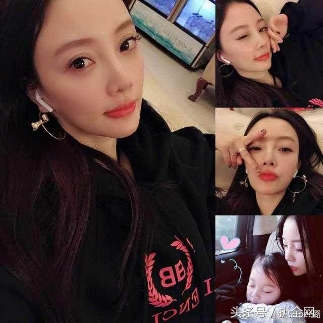 李小璐和父母近照曝光 父亲是大导演 母亲做大