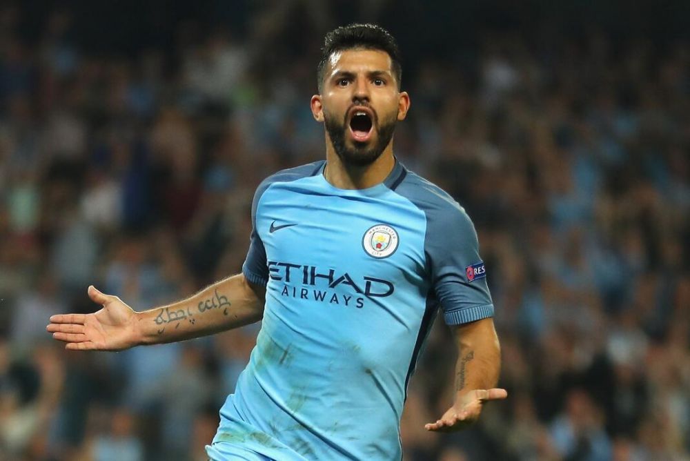 英超-阿圭罗破门萨内建功 曼城2-0客胜桑德兰