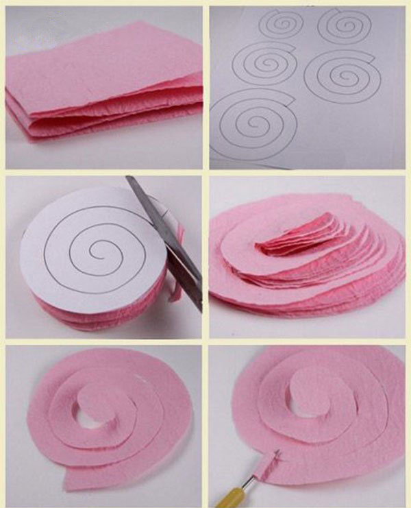 教师节手工立体花制作方法图解 教师节手工立体花制作方法图解