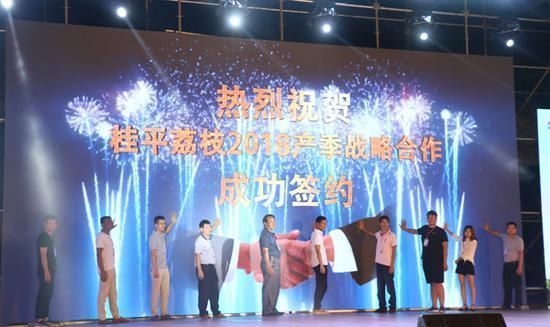 广西桂平举办荔枝产销会助力产业发展