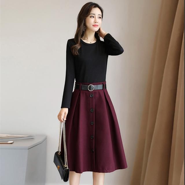 胖女人春季穿搭;大码连衣裙+女单鞋,怎一个美