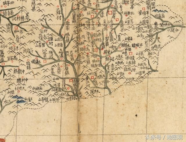 地图:清朝初期,各省地图和城市名称都是什么样