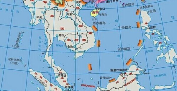 印尼对南海地图做手脚:圈“领海”限制中国 印尼对南海地图做手脚:圈“领海”限制中国