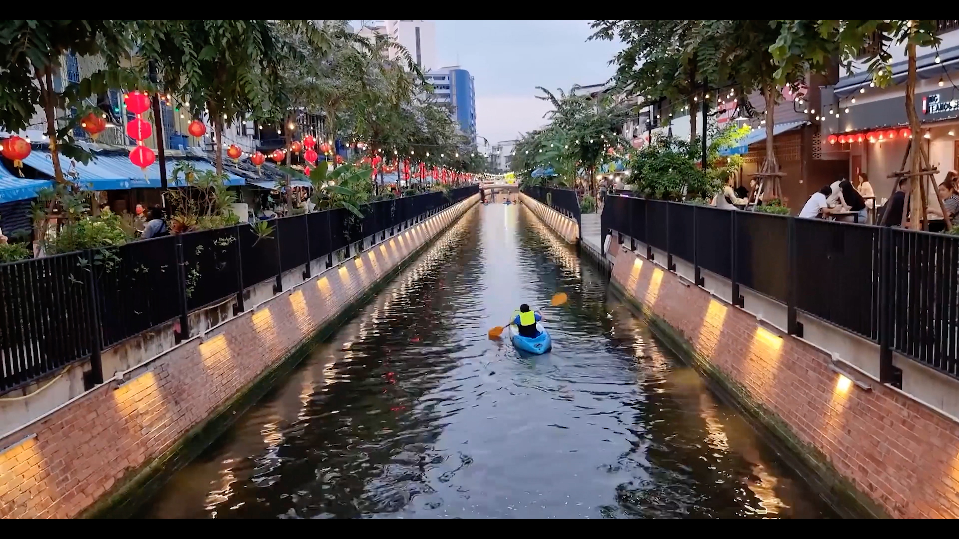 曼谷翁昂运河（泰国）Bangkok Ong Ang Canal (Thailand)