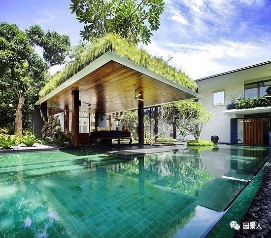 半开敞庭院 空间的延伸-北京时间