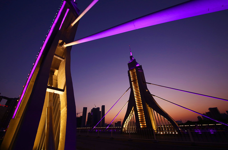 "我身边的运河故事"| 乔健:通州玉带河大桥(组图)