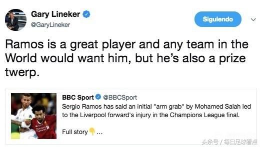 巴萨名宿炮轰皇马队长拉莫斯!指责他是一个非