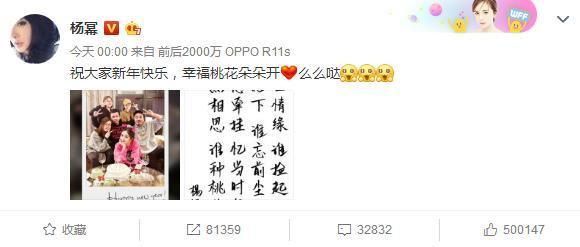 跨年晚会杨幂秀书法被质疑做假!网友:请细看上