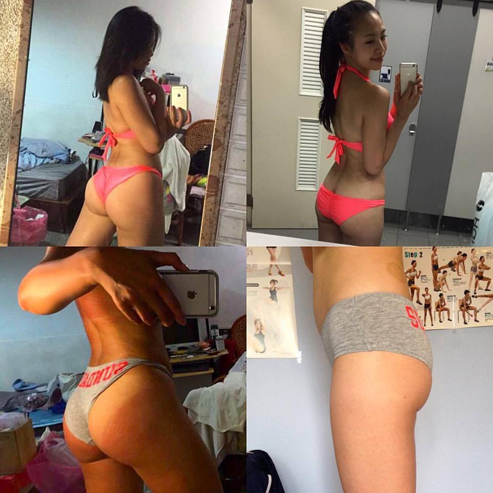 健身让Jessica有了很大变化，下面是她锻炼前后的臀部对比，蜕变花了整整两年。