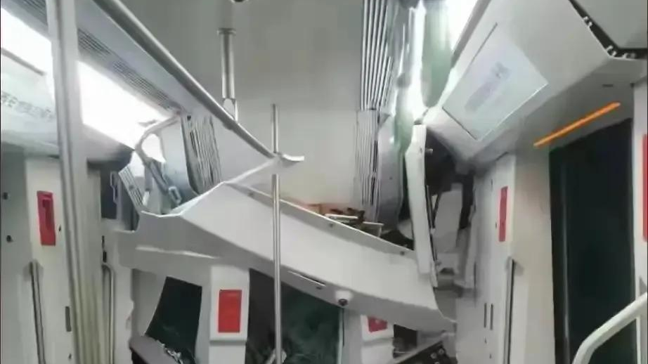 西安地铁试车时发生追尾事故，官方通报
