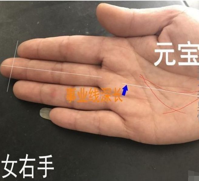 不论男女,手掌中三条线一条比一条富贵,你有几